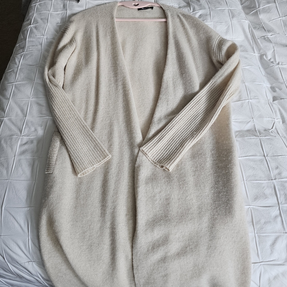 NAADAM Luxe Cashmere Duster Cardigan Size Large
